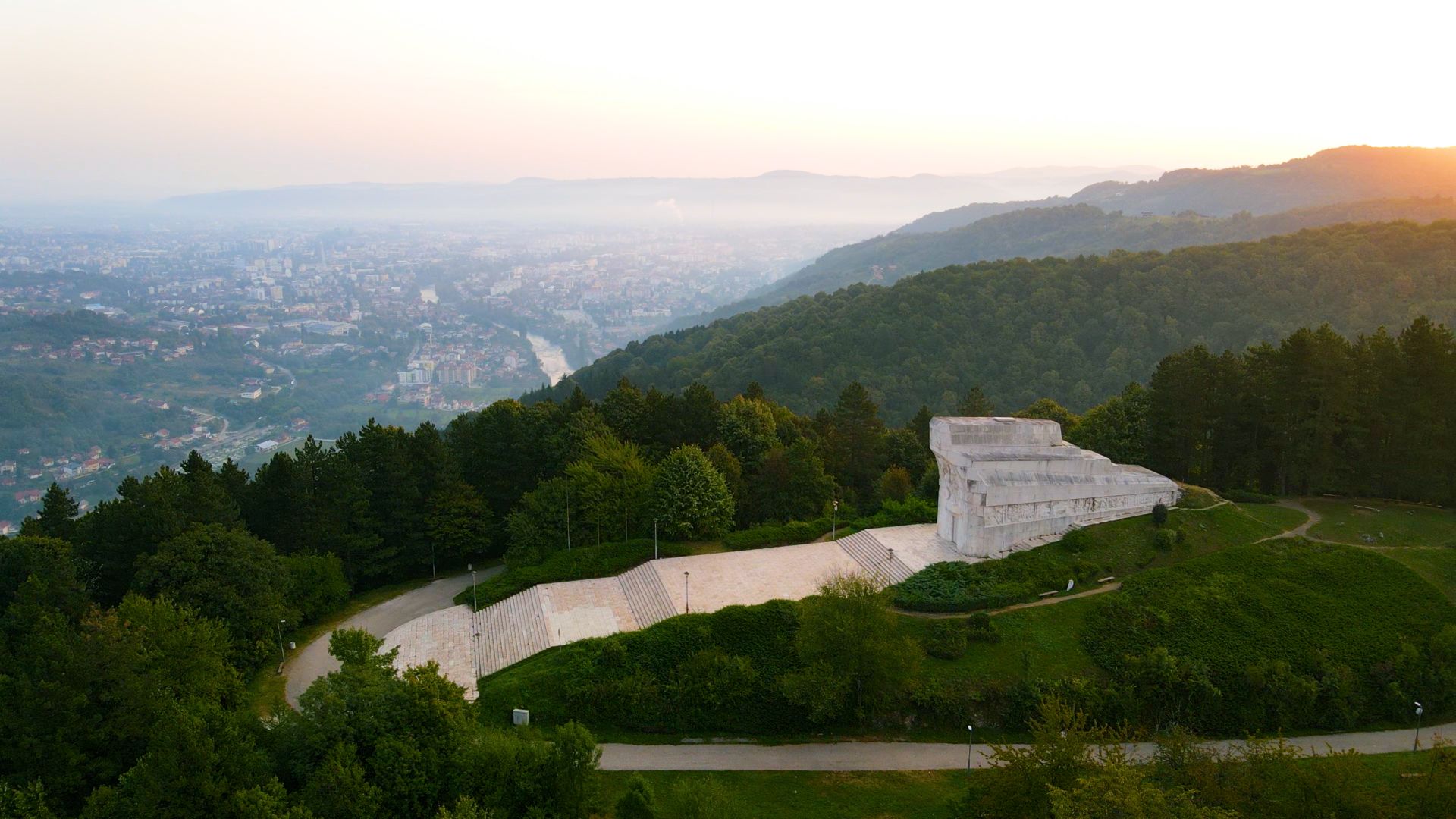 Šehitluci (Banj brdo) – pogled na Banja Luku